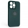 Панель ArmorStandart Icon Ring для Apple iPhone 14 Pro Dark Green (ARM68713)