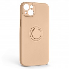 Панель ArmorStandart Icon Ring для Apple iPhone 14 Plus Pink Sand (ARM68699)