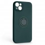 Панель ArmorStandart Icon Ring для Apple iPhone 14 Plus Dark Green (ARM68702)