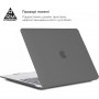 Накладка ArmorStandart LikeCarbon для MacBook Air 13.3 2018 (A2337/A1932/A2179) Black (ARM68157)