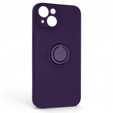 Панель ArmorStandart Icon Ring для Apple iPhone 14 Dark Purple (ARM68690)