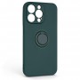 Панель ArmorStandart Icon Ring для Apple iPhone 13 Pro Dark Green (ARM68669)