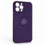 Панель ArmorStandart Icon Ring для Apple iPhone 13 Pro Max Dark Purple (ARM68679)