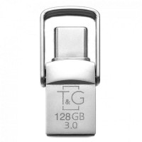 USB OTG флеш-накопичувач -Type C 128GB T&amp;G металева серія 104