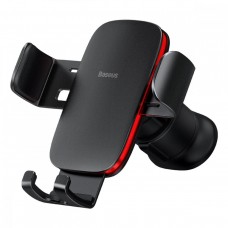 Тримач для мобiльного Baseus Metal AgeⅡ Gravity Car Mount（Air Outlet Version）Black (SUJS000001)