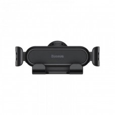 Тримач для мобiльного Baseus Stable Gravitational Car Mount Lite (Air Outlet Version) black (SUWX010001)