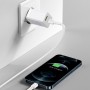 Мережевий зарядний пристрій Baseus Super Si Pro Quick Charger C+U 30W EU White (CCSUPP-E02)