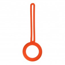 Чохол-брелок ArmorStandart для AirTag Silicone Long Loop Open Orange (ARM59164)