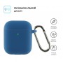 Чохол ArmorStandart Ultrathin Silicone Case With Hook для Apple AirPods 2 Lake Blue (ARM59683)