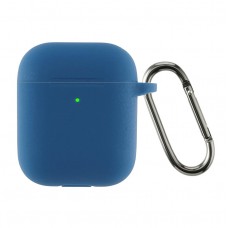 Чохол ArmorStandart Ultrathin Silicone Case With Hook для Apple AirPods 2 Lake Blue (ARM59683)