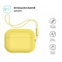 Чохол ArmorStandart Silicone Case with straps для Apple Airpods Pro 2 Yellow (ARM68619)