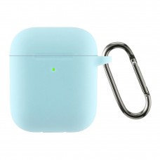 Чохол ArmorStandart Ultrathin Silicone Case With Hook для Apple AirPods 2 Sky Blue (ARM59692)