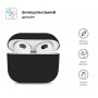 Чохол ArmorStandart Ultrathin Silicone Case для Apple AirPods 3 Black (ARM60297)