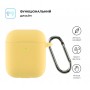 Чохол ArmorStandart Ultrathin Silicone Case With Hook для Apple AirPods 2 Yellow (ARM59696)