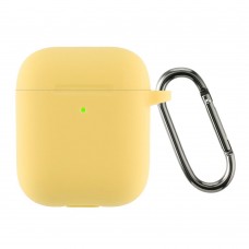 Чохол ArmorStandart Ultrathin Silicone Case With Hook для Apple AirPods 2 Yellow (ARM59696)