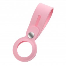 Чохол-брелок ArmorStandart для AirTag Silicone Loop with Button Pink (ARM59157)