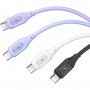 Кабель Usams US-SJ619 3A Type-C Charging & Data Cable -- Moe Series 1m White (SJ619USB02)