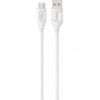 Кабель Usams US-SJ619 3A Type-C Charging & Data Cable -- Moe Series 1m White (SJ619USB02)