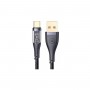 Кабель Usams US-SJ572 Type-C 66W Aluminum Alloy Transparent Data Cable --Icy Series 1.2m (SJ572USB01)