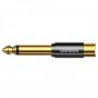 Перехідник UGREEN AV169 6.35mm Male to RCA Female Adapter(UGR-80731) (UGR-80731)