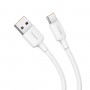 Кабель Usams US-SJ622 U84 Type-C 3A Charging & Data Cable 0.5m White (SJ622USB01)