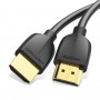 Кабель Тонкий HDMI Vention Slim Portable HDMI 2,0 - 1.5M. Black (AAIBG)