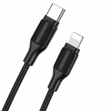 Кабель BOROFONE BX42 Encore silicone PD charging data cable for iP Black (BX42CLB)