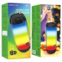 Портативна колонка BOROFONE BR25 Crazy sound colorful luminous BT speaker Black (6974443386509)