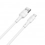 Кабель BOROFONE BX30 Silicone Micro-USB 1m, 2.4A White (BX30MW)