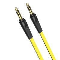 Аудiо-кабель BOROFONE BL6 AUX audio cable 1m Yellow (BL6-1Y)