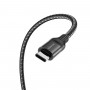 Кабель BOROFONE BX56 Delightful charging data cable for Type-C Black (6931474750969)