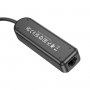 Адаптер Borofone DH6 Erudite 4-in-1 Gigabit Ethernet Adapter(Type-C to USB3.0*3+RJ45)(L=0.2M) Black (6941991104312)