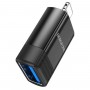 Адаптер BOROFONE BV18 iP male to USB female USB2.0 adapter Black (6941991103988)