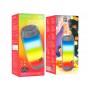 Портативна колонка BOROFONE BR25 Crazy sound colorful luminous BT speaker Gray (6974443386523)