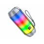 Портативна колонка BOROFONE BR25 Crazy sound colorful luminous BT speaker Gray (6974443386523)