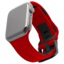 Ремінець UAG Civilian Silicone Watch Strap для Apple Watch 38/40/41mm Red/Black (ARM58395)