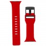 Ремінець UAG Civilian Silicone Watch Strap для Apple Watch 38/40/41mm Red/Black (ARM58395)