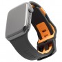 Ремінець UAG Civilian Silicone Watch Strap для Apple Watch 38/40/41mm Black/Orange (ARM58392)