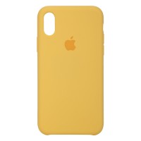 Панель Original Silicone Case для Apple iPhone X/XS Yellow (ARM49543)