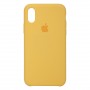 Панель Original Silicone Case для Apple iPhone X/XS Yellow (ARM49543)