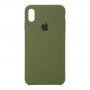 Панель Original Silicone Case для Apple iPhone XS/X Virid Green (ARM54450)