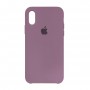 Панель Original Silicone Case для Apple iPhone XS/X Grape (ARM56947)