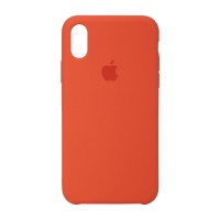 Панель Original Silicone Case для Apple iPhone XS Max Spicy Orange (ARM54259)