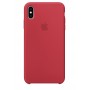 Панель Original Silicone Case для Apple iPhone XS Max Red Raspberry (ARM54257)