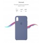 Панель Original Solid Series для Apple iPhone XS Max Lavender Gray (ARM53304)