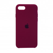 Панель Original Silicone Case для Apple iPhone SE 2022/2020/8/7 Marsala (ARM56954)