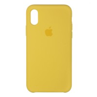 Панель Original Silicone Case для Apple iPhone XS Max Canary Yellow (ARM55291)