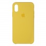 Панель Original Silicone Case для Apple iPhone XS Max Canary Yellow (ARM55291)