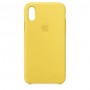 Панель Original Silicone Case для Apple iPhone XR Yellow (ARM53245)