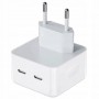 Зарядний пристрій Original 35W Dual USB-C Port Compact Power Adapter (MNWM3AM) (HC) (ARM62028)